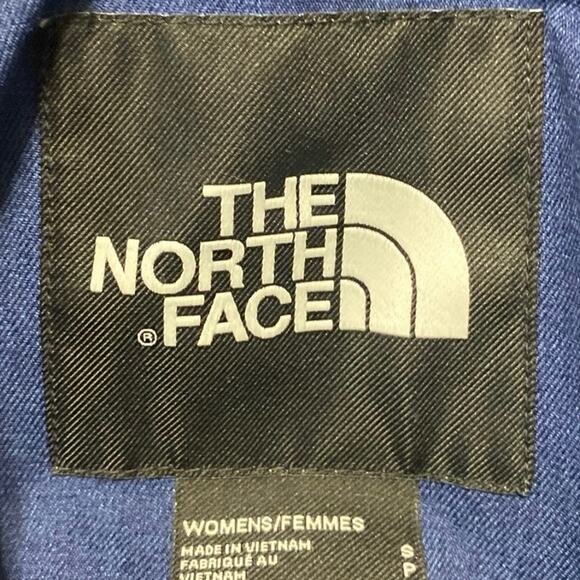 The North Face Thermoball TriClimate Blue Hooded Windbreaker Coat Jacket Size S - Picture 4 of 5